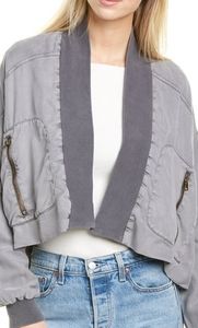 NWT Young Fabulous & Broke FARA CROP JACKET AND JOGGER CARGO PANT set S $355